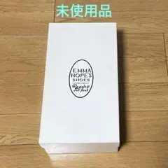EMMA HOPES SHOES エマホープ刺繍フラットシューズ　ネイビー