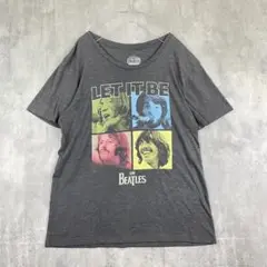 ビートルズ/LET IT BE【XL】ヴィンテージ✨フェード Tシャツ