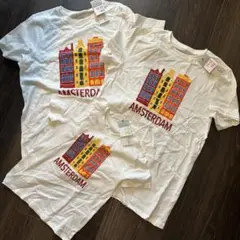 オランダ アムステルダム Tシャツ 親子3枚セット