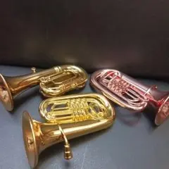 ミニチュアチューバ ガチャガチャ 吹奏楽