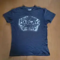Replay ネイビー Tシャツ M サイズ