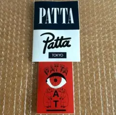 PATTA 非売品 ステッカー 3種 3枚 セット パタ ノベルティ TOKYO