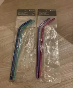 新品【雪峰祭 2022春限定】スノーピーク チタンストロー4本セット