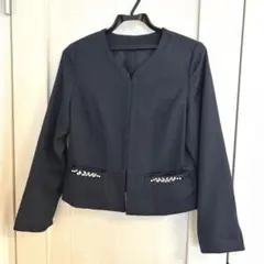 セレモニー　ノーカラージャケット