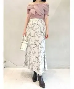 スナイデル　リボンスカート