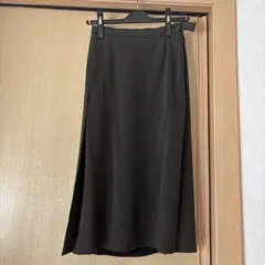 PESERICOダークグレー ストツィードスカート