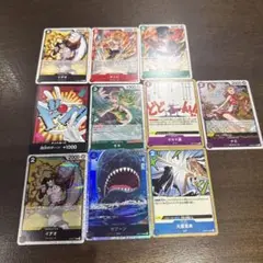 ONE PIECE トレーディングカード 10枚セット