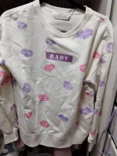 Rady リッププリント スウェット Fサイズ