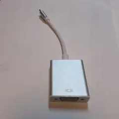 USB-C VGAアダプタ シルバー