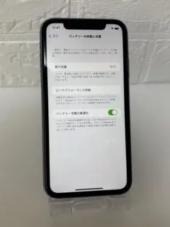 極美品 iPhone11 パープル バッテリー90%