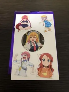 小林さんちのメイドラゴン　フレークシール　6週目　入場者特典