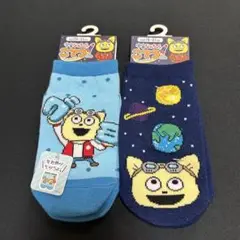 宇宙なんちゃらこてつくん　靴下2足
