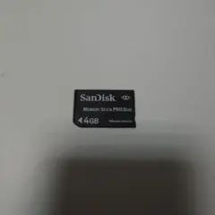 SanDisk Memory Stick PRO Duo 4GB