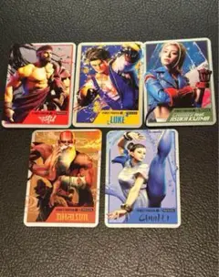 貴島明日香 ストリートファイター6 トレーディングカード 全5種セット TGS