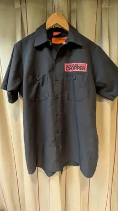 Hardcore Chopper Magazine　レッドキャップ　シャツ