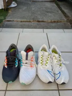 2足セット NIKE pegasus 38 , Rival fly 2