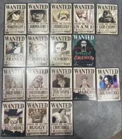 【最終価格】ワンピース　ONE PIECE 麦わらストア　手配書