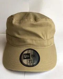 NEW ERA ベージュ ワークキャップ 7 3/8