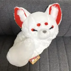 ちょコンとキツネ　くるんとおねむ　ウルトラBIG わたあめ　ぬいぐるみ