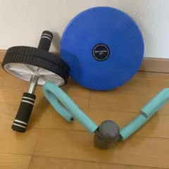 腹筋ローラーとウエストツイストディスクセット