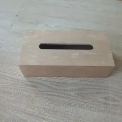 木製スライド式ティッシュボックス