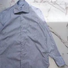 ルイジボレッリ×ユナイテッドアローズ別注 L/Sシャツ L ギンガムチェック