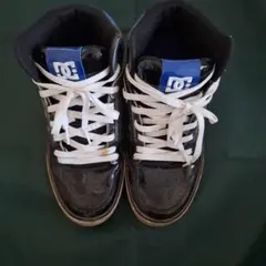 DC スニーカー 黒/青