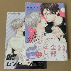 嘘つきセンセーション　アニメイト８Ｐ小冊子付き　鳩屋タマ