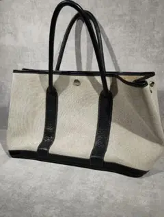 HERMES エルメス ガーデンパーティーPM□G刻印ハンドバッグ トートバッグ