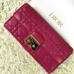 Christian Dior 長財布 レディーディオール ピンク