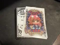 ワダアルコ展ランダムトランプ風クリアカードジナコ＝カリギリ