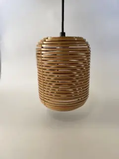 町田悟デザイン 竹編みペンダント