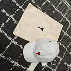 AMI Alexandre Mattiussi ベースボールキャップ ホワイト
