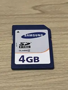 送料無料 Samsung 4GB SDカード