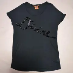 《美品》Tory Burch スパンコールカットソーXS ブラック