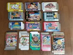 【外箱のみ】ファミコン　14種セット