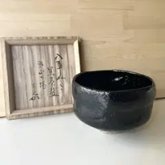 茶道具　八事窯　中村道年造　扇面香合　共箱　V　6353 茶道具 八事窯 中村道年造 扇面香合 共箱 V 6353 工芸品
