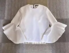 完売品✨YOKOCHAN フレアースリーブ ブラウス 38 ヨーコチャン