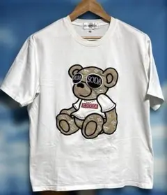 RUMSODA /ラムソーダ・ベアワッペン★存在感抜群なＴシャツ(男女兼用)