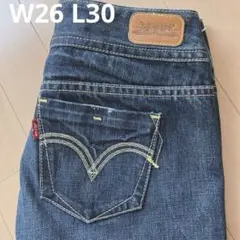 LEVI'S pauline slim W26 フィリピン製　スリム　股上浅め