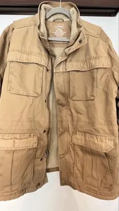 L.L.Bean ベージュ ダウンジャケット M REG