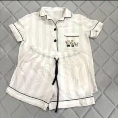 【レア】GU×PEANUTS　綿100％パジャマセットアップ　ピンク　Mサイズ