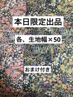 リバティタナローン　2025 AW ファリアフラワーズスモール3種　おまけ付き