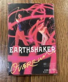 EARTHSHAKER Overrun カセットテープ