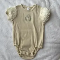 Cottoli 黄色ロンパース　70サイズ