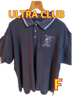 ULTRA CLUB ネイビー ポロシャツ Ｌ