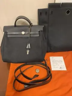 エルメス エールバックアド 2way リュック ブラック カデナなし