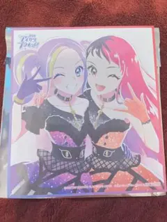 劇場版 アイカツプラネット 入場特典 星宮いちご 色紙 イラスト