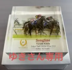 ゆきさん専用　ソングライン　アスコリピチェーノ アクリルオブジェ　ノーザンホース