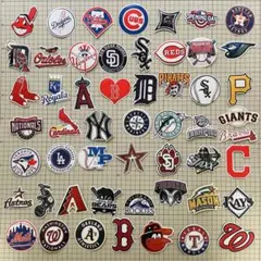 メジャーリーグ　mlb　エンブレム　ヤンキース　ステッカー53枚""